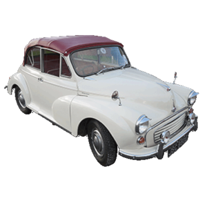 Classic Car Hire Morris Minor Convertible 400px Sq