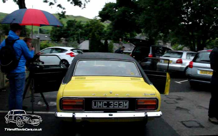 TV Film Movie Action Vehicle Scotland Ford Capri Mk1 2000 GT Len Goodman Holiday of My Lifetime Rear