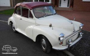 TV Film Movie Action Vehicle Scotland Morris Minor Convertibile Front OS
