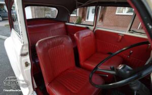 TV Film Movie Action Vehicle Scotland Morris Minor Convertibile Interior Rear