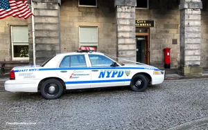 TV Film Movie Action Vehicles Scotland USA Ford Crown Victoria P71 Police Interceptor 2002 Edinburgh City Chambers