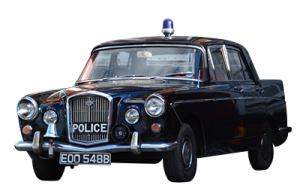 Classic Car Hire Wolseley 6-110 Police Car North East Constabulary