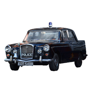 TV Film Movie Action Vehicle Scotland Wolseley 6-110 Police Car North East Constabulary 400px Sq