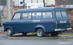 TV Film Movie Action Vehicle Scotland Template 1974 Ford Transit Police BBC Inspector George Gently 2