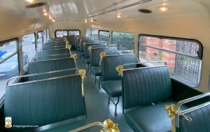 1959 Daimler Alexander Glasgow Corporation Double Decker Bus Upper Deck Gold Bows