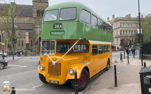 Daimler Alexander Glasgow Corporation Double Decker Bus Weddings Botanic Gardens