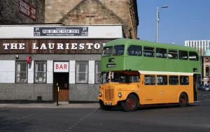 TV Film Movie 1959 Daimler Alexander Glasgow Corporation Double Decker Bus Laurieston