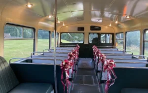 TV Film Movie 1959 Daimler Alexander Glasgow Corporation Double Decker Bus Lower Deck Wedding