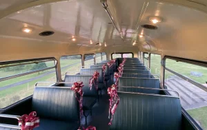 TV Film Movie 1959 Daimler Alexander Glasgow Corporation Double Decker Bus Upper Deck Wedding