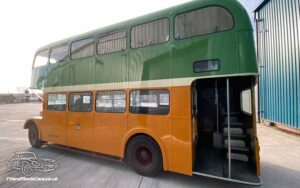 TV Film Movie 1959 Daimler Alexander Glasgow Corporation Double Decker Bus Weding Rear NS.jpg