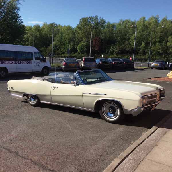 TV Film Movie Action Vehicle Scotland 1965 Buick LeSabre NS Front 600px