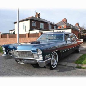 TV Film Movie Action Vehicle Scotland 1968 Cadillac Fleetwood Front OS 2 600px