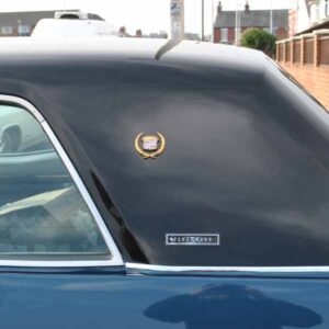 TV Film Movie Action Vehicle Scotland 1968 Cadillac Fleetwood Roof Pillar OS CU 1 600px