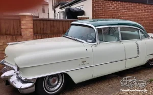 TV Film Movie Action Vehicle Scotland Cadillac Fleetwood 1956 - Sixty Special Front OS 2