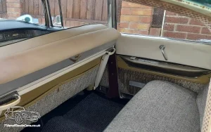 TV Film Movie Action Vehicle Scotland Cadillac Fleetwood 1956 - Sixty Special Interior Rear Full