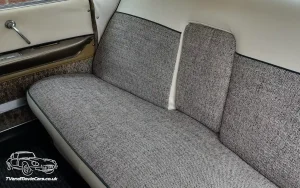 TV Film Movie Action Vehicle Scotland Cadillac Fleetwood 1956 - Sixty Special Interior Rear Seat 1