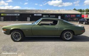 TV Film Movie Action Vehicle Scotland Template Chevrolet Camaro Z28 1970 OS 700x438px