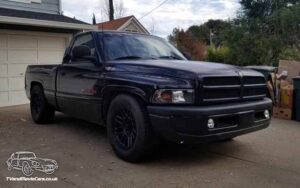 TV Film Movie Action Vehicle Scotland 1995 Dodge Ram 5.9 Pick Up Front NS