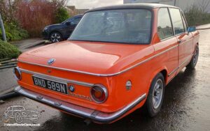 TV Film Movie Action Vehicle Scotland Classic German Car BMW 2002tii (1973) Rear OS