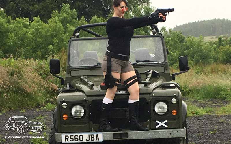 TV Film Movie Action Vehicle Scotland Landrover Wolf Military Vehicle (1998) Action 1