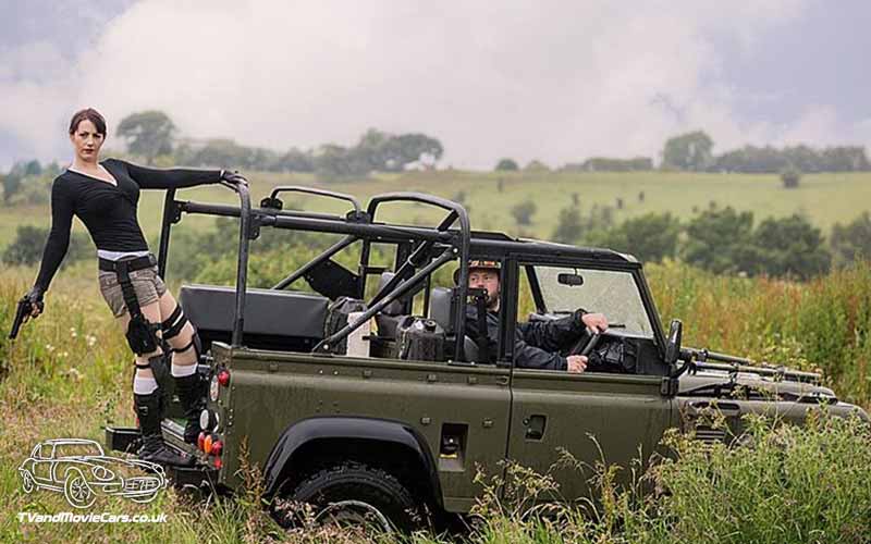 TV Film Movie Action Vehicle Scotland Landrover Wolf Military Vehicle (1998) Action 2