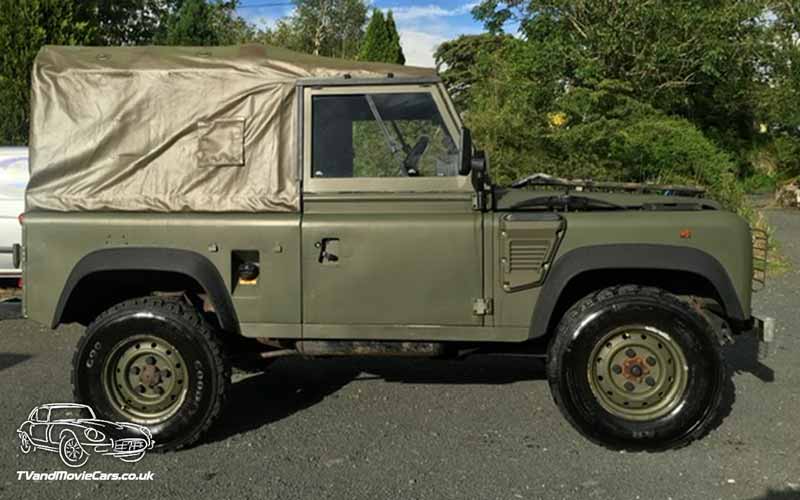 TV Film Movie Action Vehicle Scotland Landrover Wolf Military Vehicle (1998) OS