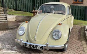 TV Film Movie Action Vehicle Scotland Template 1965 VW Beetle 1200 Front