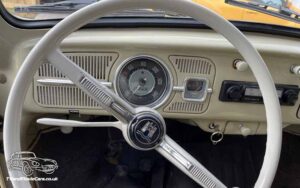 TV Film Movie Action Vehicle Scotland Template 1965 VW Beetle 1200 Interior Dashboard