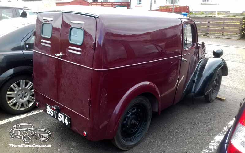 TV Film Movie Action Vehicle Scotland UK Cars Fordson EO4C (1946) Back NS