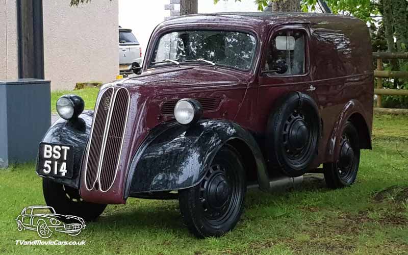 TV Film Movie Action Vehicle Scotland UK Cars Fordson EO4C (1946) Front OS 2