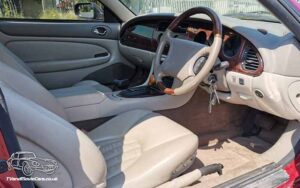 TV Film Movie Action Vehicle Scotland UK Cars Jaguar XK8 Zeemax 1998 Interior and Dashboard