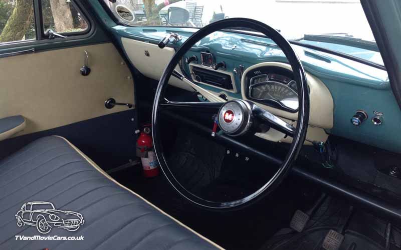 TV Film Movie Action Vehicle Scotland UK Cars Morris A60 Pick Up (1967) Interior OS