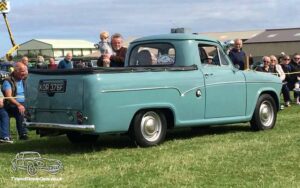 TV Film Movie Action Vehicle Scotland UK Cars Morris A60 Pick Up (1967) OS Rear
