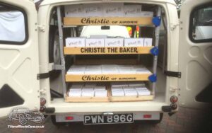 TV Film Movie Action Vehicle Scotland UK Cars Morris Minor Bakers Van (1969) Cargo