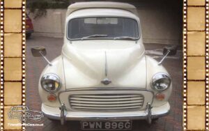 TV Film Movie Action Vehicle Scotland UK Cars Morris Minor Bakers Van (1969) Front