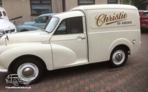TV Film Movie Action Vehicle Scotland UK Cars Morris Minor Bakers Van (1969) NS