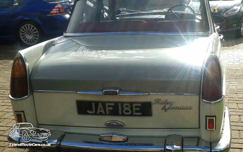 TV Film Movie Action Vehicle Scotland UK Cars Riley 4-72 (1967) Rear