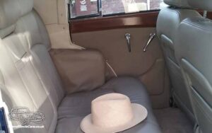 TV Film Movie Action Vehicle Scotland UK Classic Cars Alvis TC21-100 (1955) Interior Rear