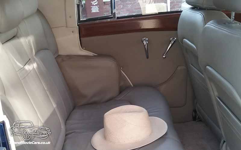 TV Film Movie Action Vehicle Scotland UK Classic Cars Alvis TC21-100 (1955) Interior Rear