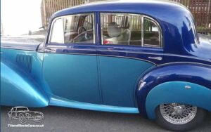 TV Film Movie Action Vehicle Scotland UK Classic Cars Alvis TC21-100 (1955) NS