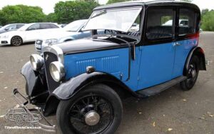 TV Film Movie Action Vehicle Scotland UK Classic Cars Austin 10 1933 Front NS.jpg
