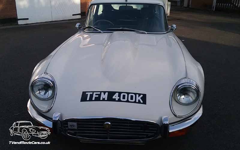 TV Film Movie Action Vehicle Scotland UK Classic Cars E Type Jaguar Series III Front