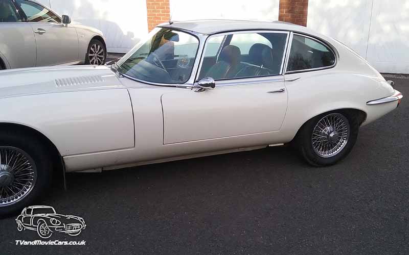 TV Film Movie Action Vehicle Scotland UK Classic Cars E Type Jaguar Series III NS