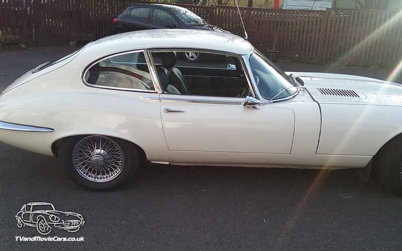 TV Film Movie Action Vehicle Scotland UK Classic Cars E Type Jaguar Series III OS