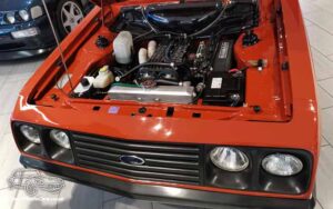 TV Film Movie Action Vehicle Scotland UK Classic Cars Ford Escort RS2000 1980 Front Engine