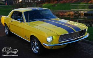 TV Film Movie Action Vehicle Scotland UK Classic Cars Ford Mustang (1968) Front NS