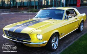 TV Film Movie Action Vehicle Scotland UK Classic Cars Ford Mustang (1968) Front OS