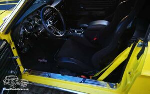 TV Film Movie Action Vehicle Scotland UK Classic Cars Ford Mustang (1968) Interior Front OS