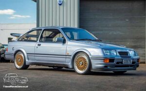 TV Film Movie Action Vehicle Scotland UK Classic Cars Ford Sierra Cosworth RS500 (1987) Front OS