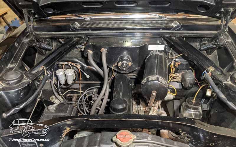 TV Film Movie Action Vehicle Scotland UK Classic Police Cars Ford Consul MkII (1959) Engine